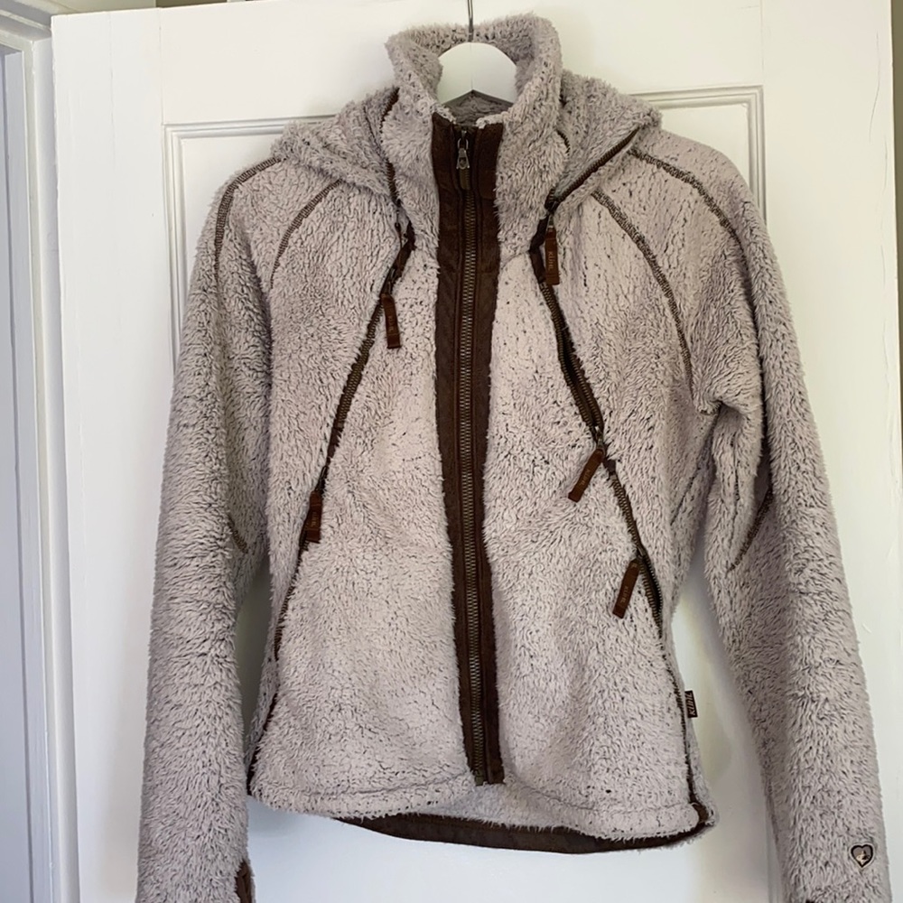 Women’s Kuhl Flight Jacket Medium in Stone